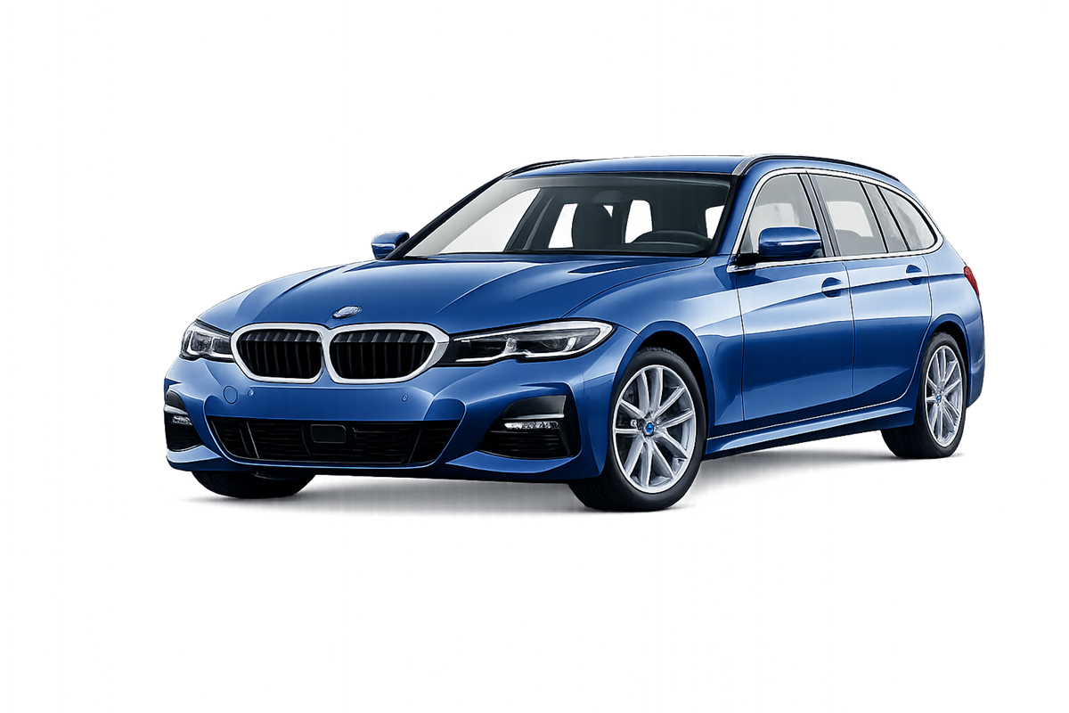 BMW řady 3 Touring — příklad vozu dovezeného na objednávku